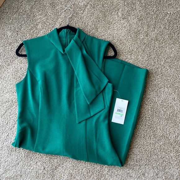 NWT Harper Rose Tie Neck Sheath Dress Sz 8 - Picture 7 of 7